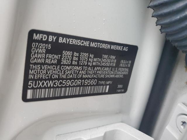 5UXXW3C59G0R19560 BMW X4 Xdrive28i