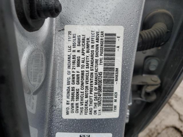 19XZE4F58ME007245 Honda INSIGHT EX