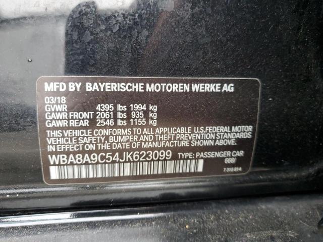 WBA8A9C54JK623099 BMW 320 I