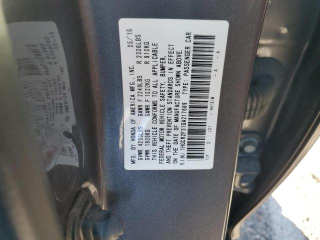 1HGCR2F31GA217689 Honda ACCORD LX