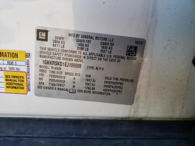 1GKKRSKD1EJ195588 GMC Acadia Slt-2
