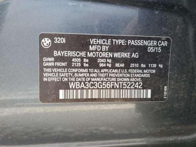 WBA3C3G56FNT52242 BMW 320 I Xdrive