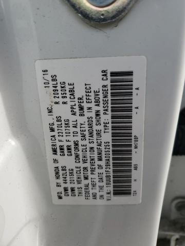 19UUB1F39HA005255 Acura TLX