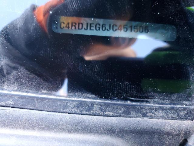 1C4RDJEG6JC451506 Dodge Durango Citadel