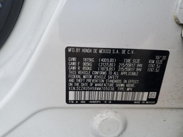3CZRU5H58MM705036 Honda HR-V EX