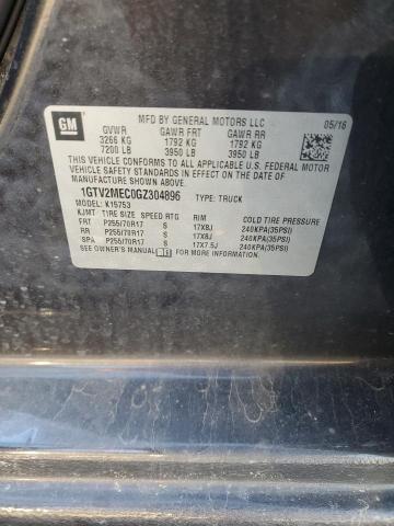 1GTV2MEC0GZ304896 GMC Sierra K1500 Sle