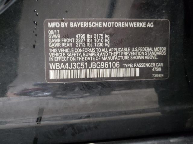 WBA4J3C51JBG96106 BMW 430xi Gran Coupe