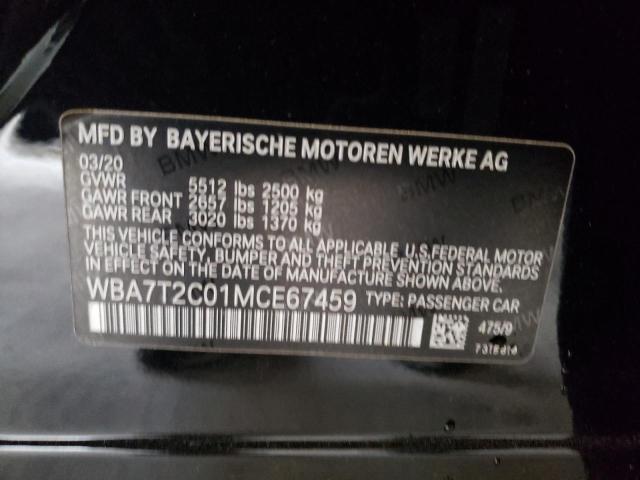 WBA7T2C01MCE67459 BMW 740 I