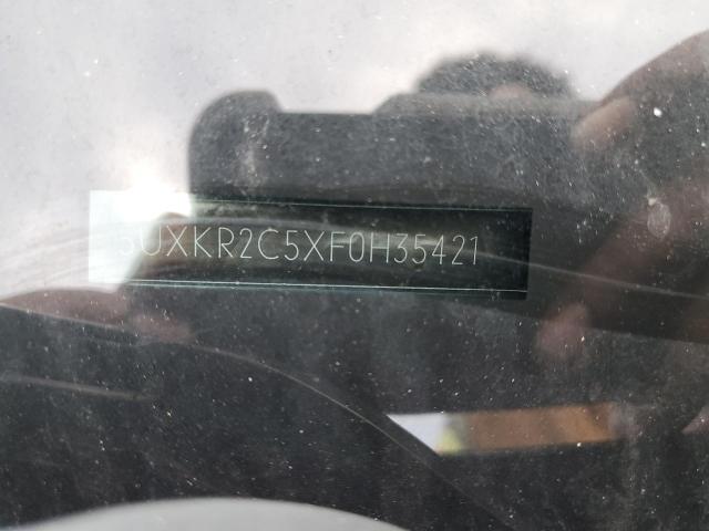 5UXKR2C5XF0H35421 BMW X5 Sdrive35i