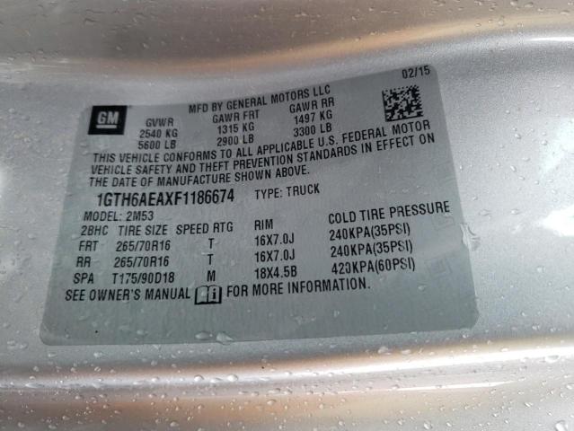 1GTH6AEAXF1186674 GMC Canyon