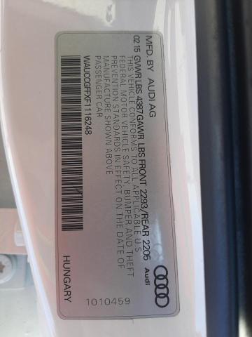 WAUCCGFFXF1116248 Audi A3 Premium Plus