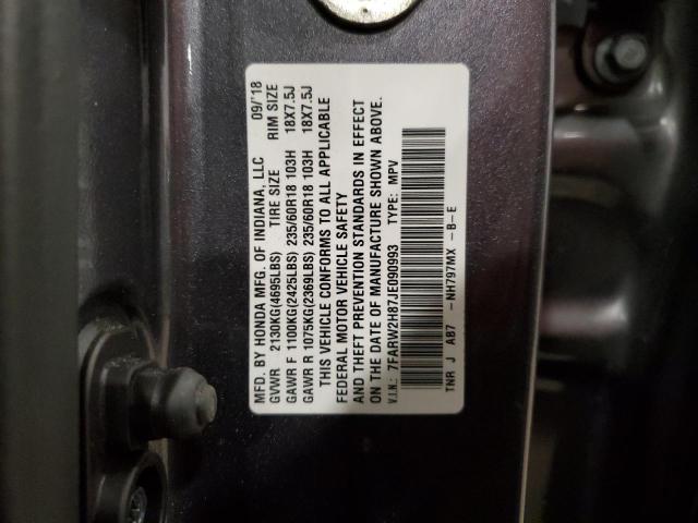 7FARW2H87JE090993 Honda CR-V EXL