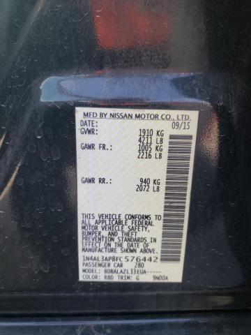 1N4AL3AP8FC576442 Nissan ALTIMA 2.5