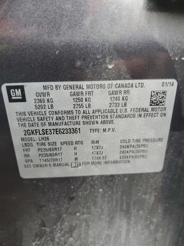 2GKFLSE37E6233361 GMC Terrain Slt