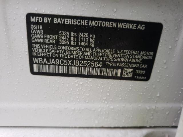 WBAJA9C5XJB252564 BMW 530e