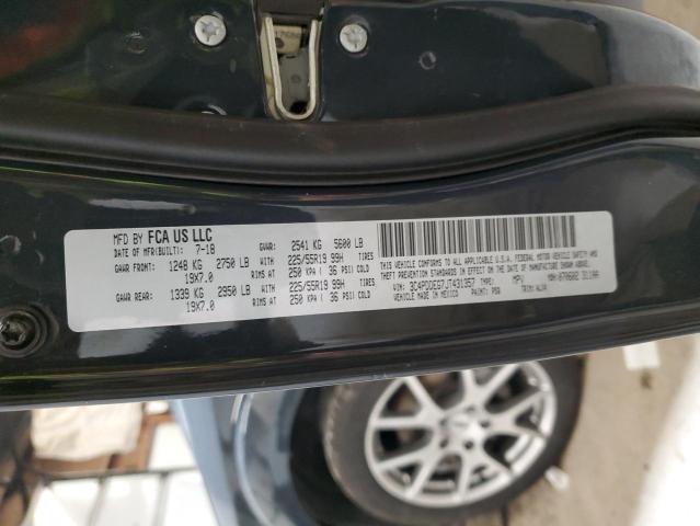 3C4PDDEG7JT431357 Dodge JOURNEY GT