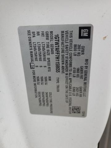 1GTW7AFF7H1158655 GMC Savana G2500
