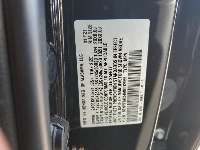5FNYF8H24MB012066 Honda Passport Sport