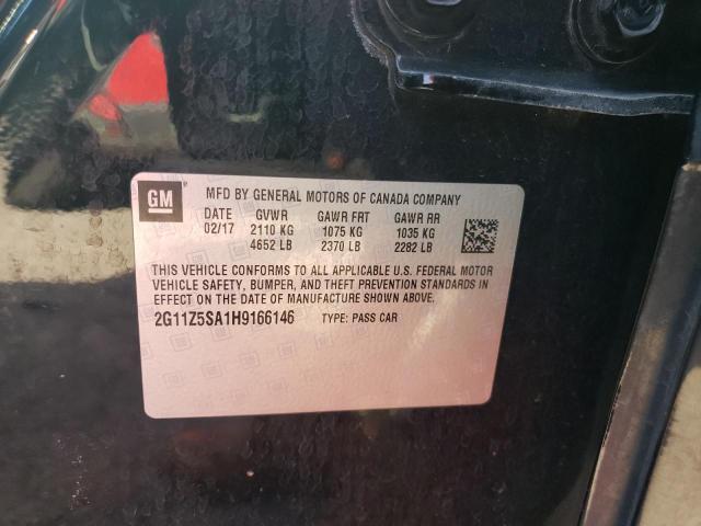 2G11Z5SA1H9166146 Chevrolet IMPALA LS