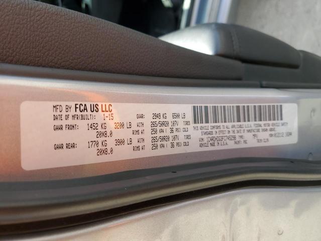 1C4RDHDG3FC745298 Dodge DURANGO LIMITED