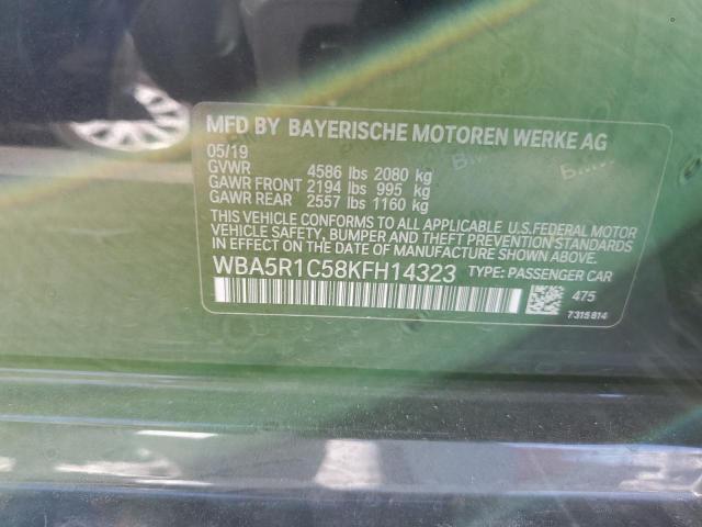 WBA5R1C58KFH14323 BMW 330I