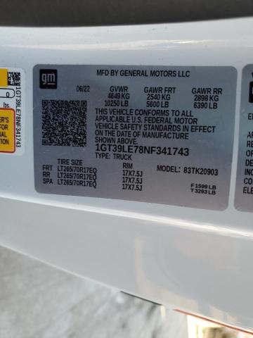 1GT39LE78NF341743 GMC Sierra K2500 Heavy Duty