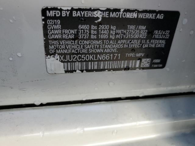 5UXJU2C50KLN66171 BMW X5 Xdrive50i