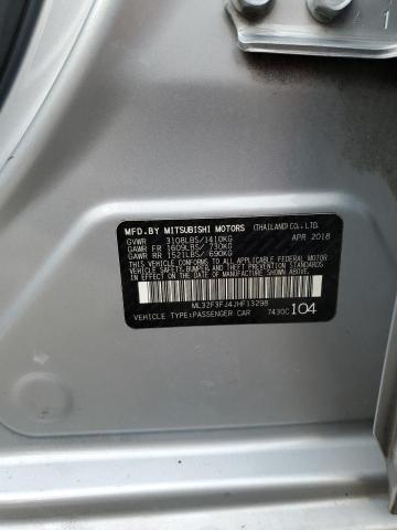 ML32F3FJ4JHF13298 Mitsubishi Mirage G4 Es