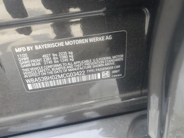 WBA53BH02MCG03422 BMW 530 I