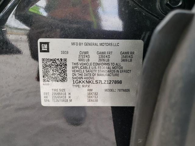 1GKKNKLS7LZ127898 GMC ACADIA SLE
