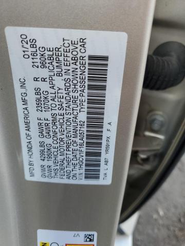 1HGCV1F16LA057162 Honda ACCORD LX
