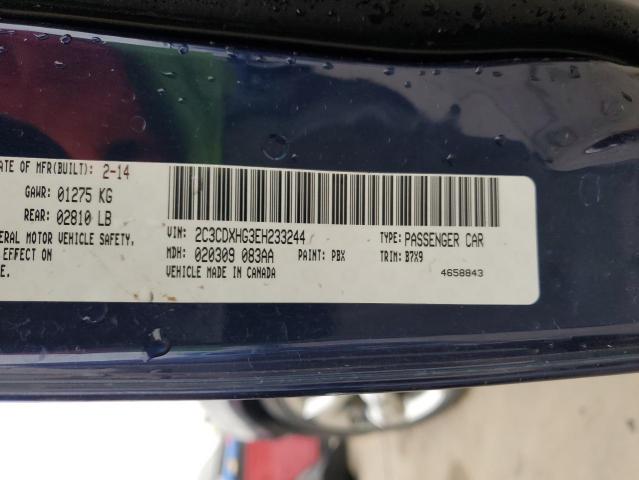 2C3CDXHG3EH233244 Dodge Charger Sxt