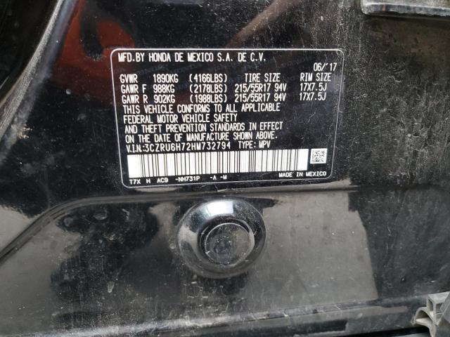 3CZRU6H72HM732794 Honda Hr-v Exl