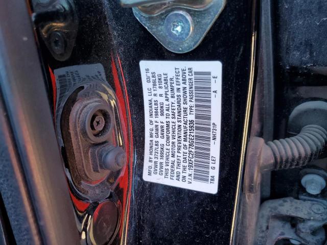 19XFC2F78GE215936 Honda CIVIC EX