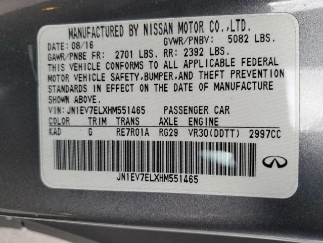 JN1EV7ELXHM551465 Infiniti Q60 Premium