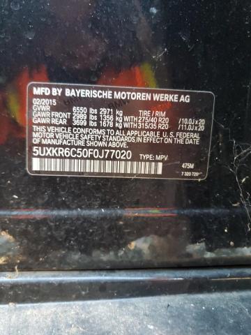 5UXKR6C50F0J77020 BMW X5 Xdrive50i