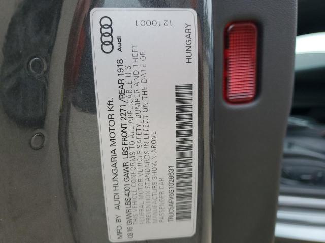 TRUC5AFV6G1028631 Audi TT