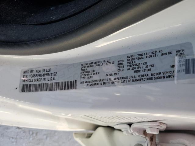 1C6SRFHT4PN541122 RAM 1500 Limited