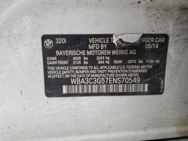 WBA3C3G57ENS70549 BMW 320 I Xdrive