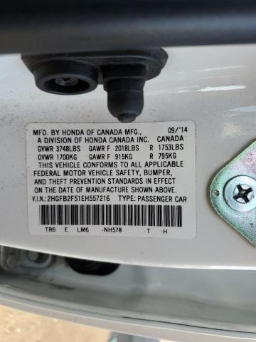 2HGFB2F51EH557216 Honda Civic Lx