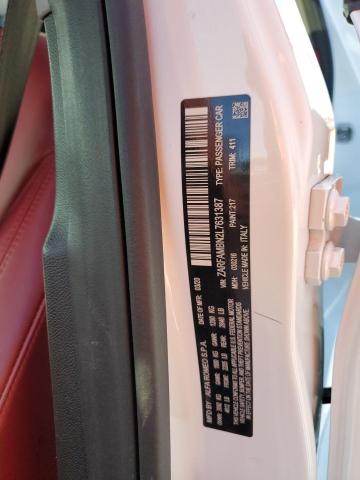 ZARFAMBN2L7631387 Alfa Romeo GIULIA TI