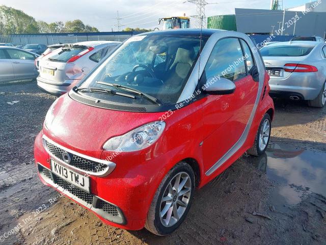 Auction sale of the 2013 Smart Fortwo Pas, vin: *****************, lot number: 73914433
