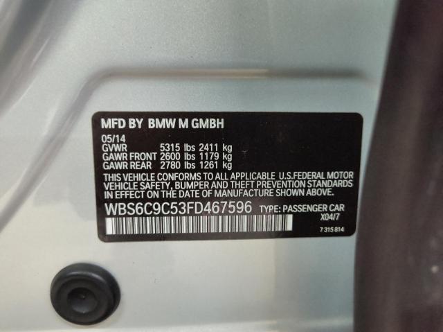 WBS6C9C53FD467596 BMW M6 Gran Coupe