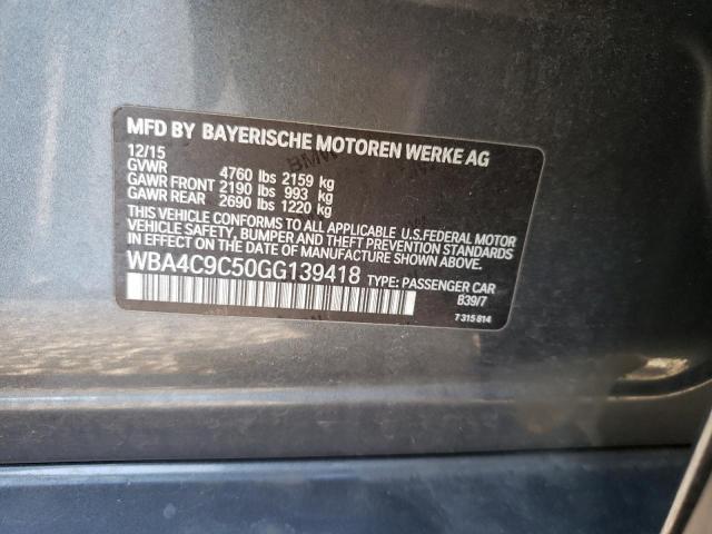 WBA4C9C50GG139418 BMW 428 Xi Gran Coupe Sulev