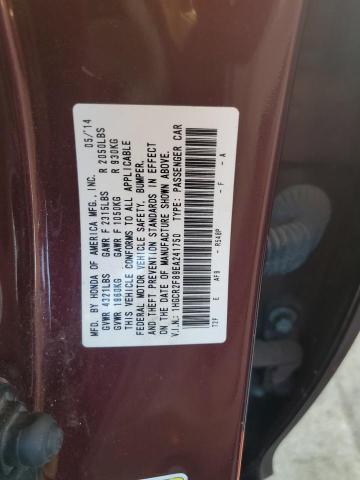 1HGCR2F89EA241750 Honda ACCORD EXL