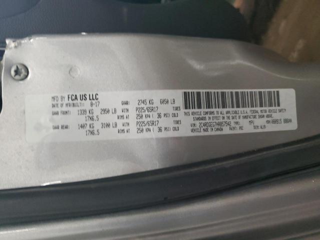 2C4RDGEG7HR857542 Dodge Grand Caravan Gt