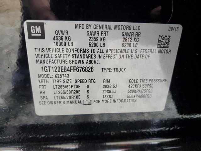 1GT120E84FF676826 GMC Sierra K2500 Denali