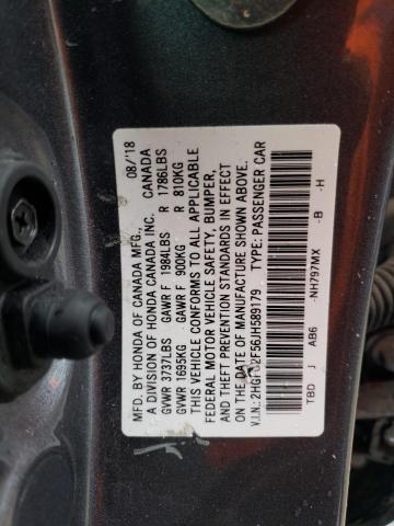 2HGFC2F56JH589179 Honda Civic Lx