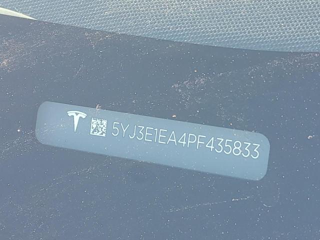 5YJ3E1EA4PF435833 Tesla MODEL 3
