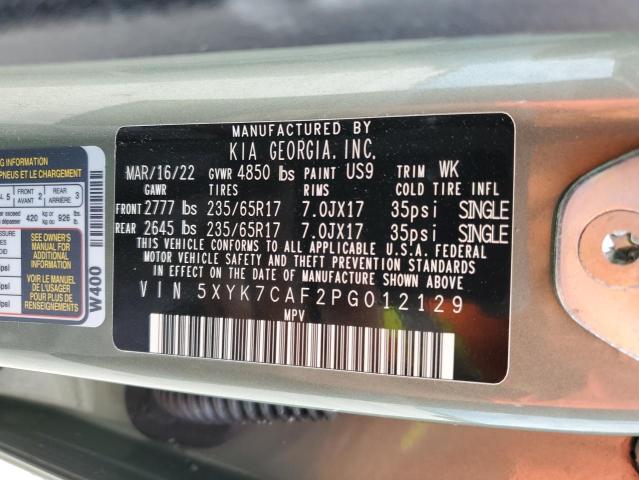 5XYK7CAF2PG012129 KIA Sportage X-pro